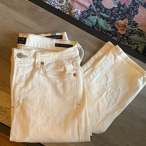 Winter white Citizens of Humanity cigarette jeans
